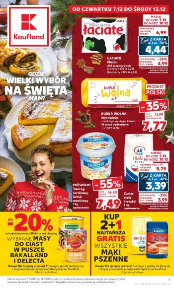 Gazetka Kaufland - 7.12.2023 - 13.12.2023.