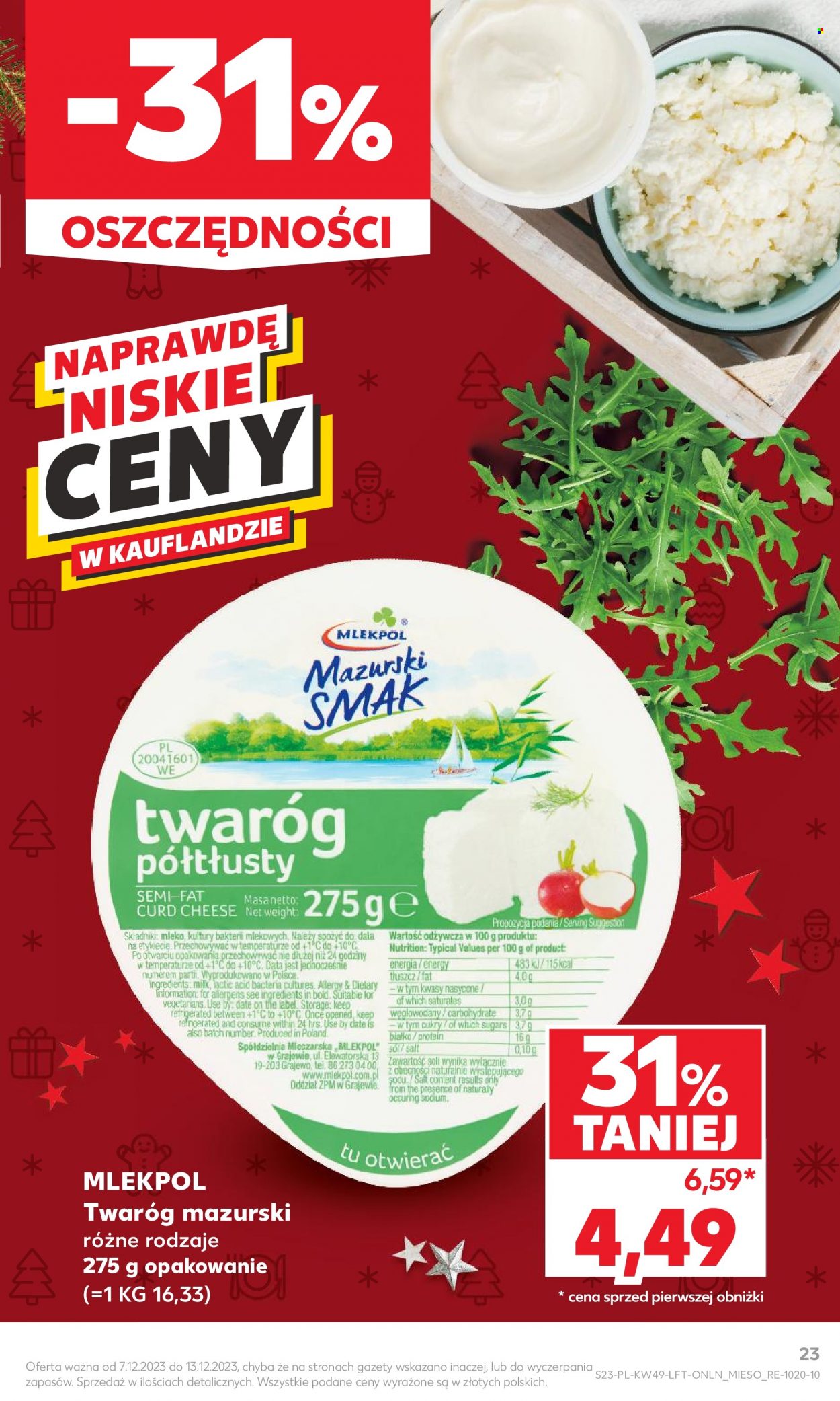 Gazetka Kaufland - 7.12.2023 - 13.12.2023. Strona 23