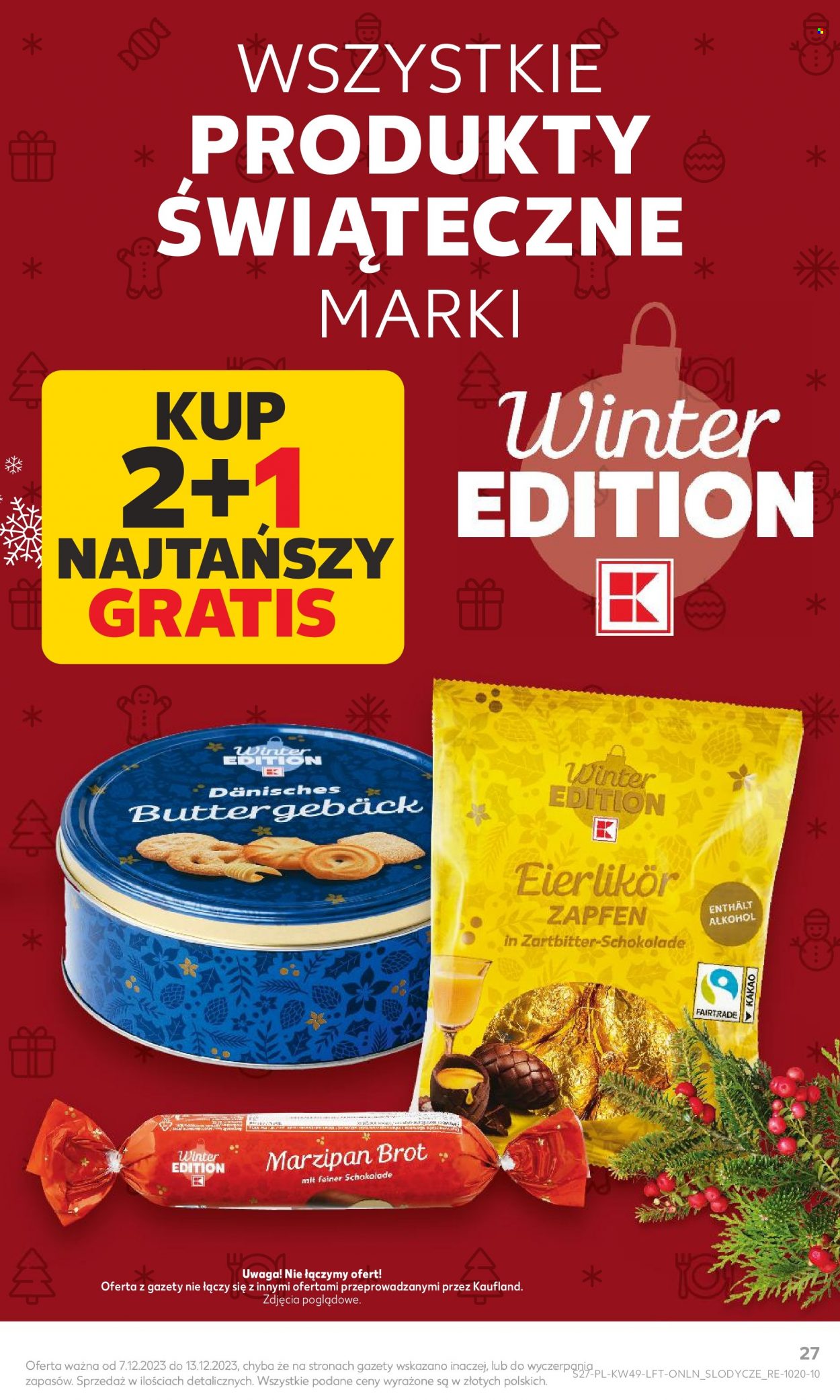 Gazetka Kaufland - 7.12.2023 - 13.12.2023. Strona 27