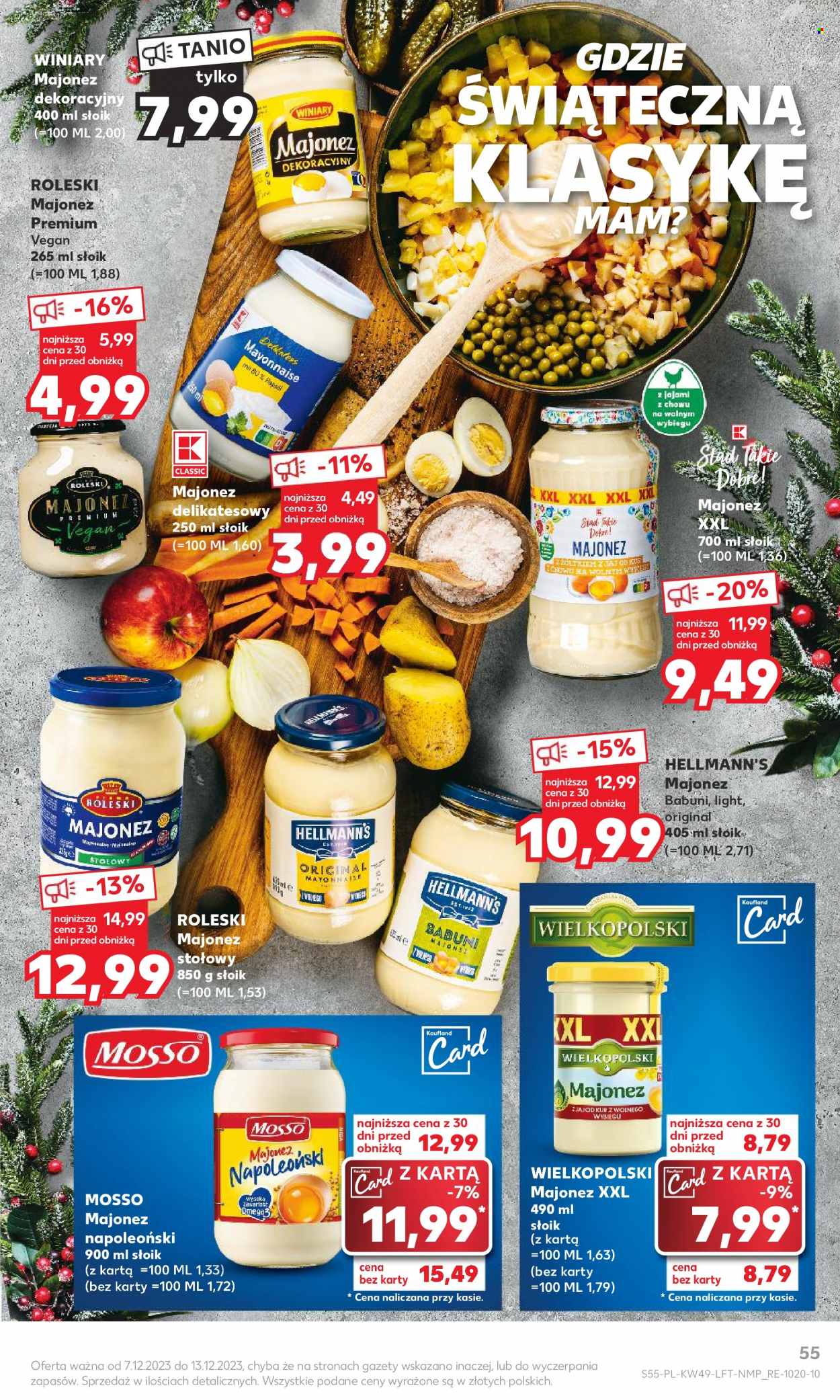 Gazetka Kaufland - 7.12.2023 - 13.12.2023. Strona 55