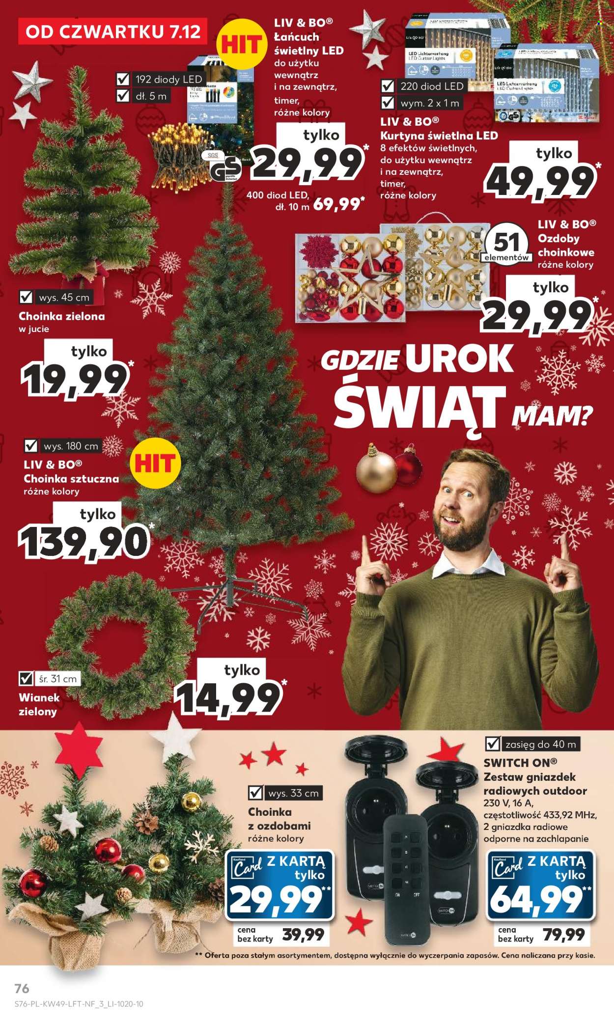 Gazetka Kaufland - 7.12.2023 - 13.12.2023. Strona 76