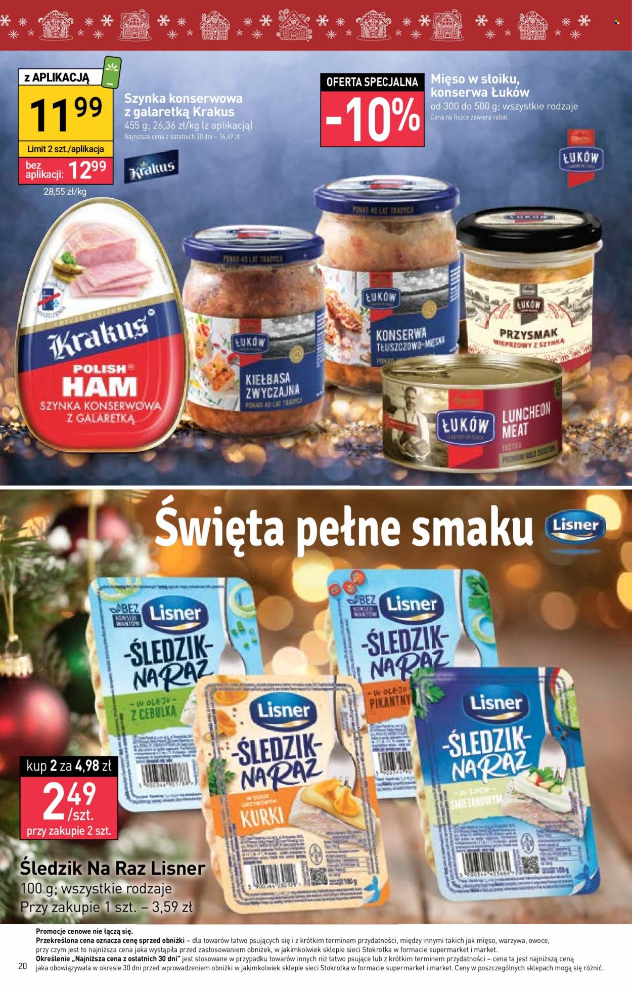 Gazetka Stokrotka Supermarket - 7.12.2023 - 13.12.2023. Strona 20