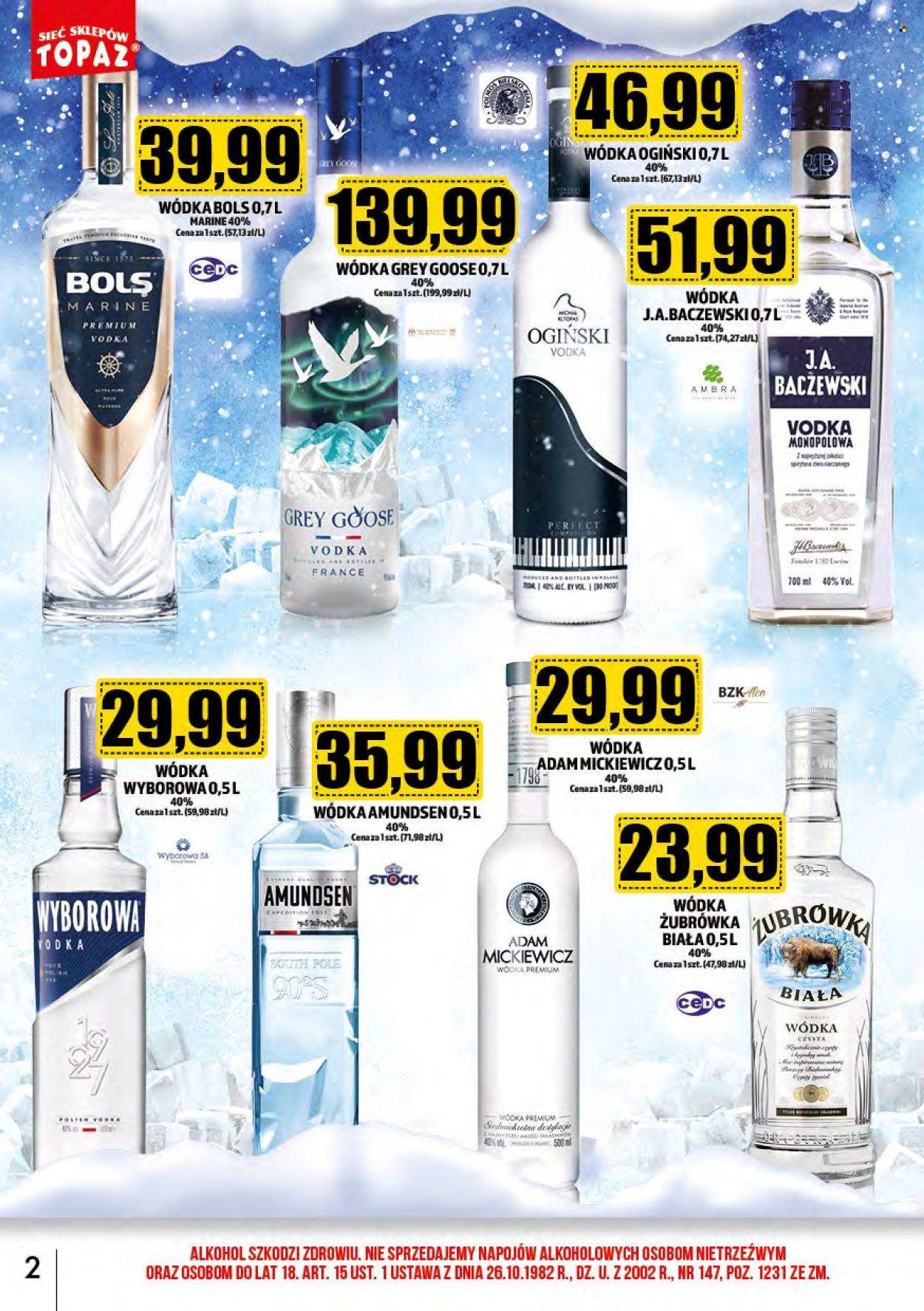 Gazetka Topaz - 1.12.2023 - 31.12.2023. Strona 2