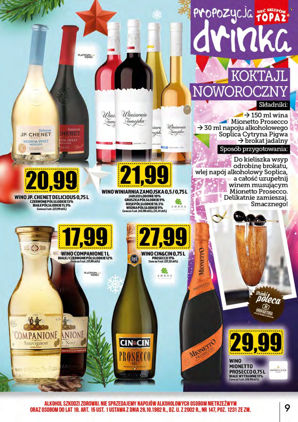 Gazetka Topaz - 1.12.2023 - 31.12.2023. Strona 9