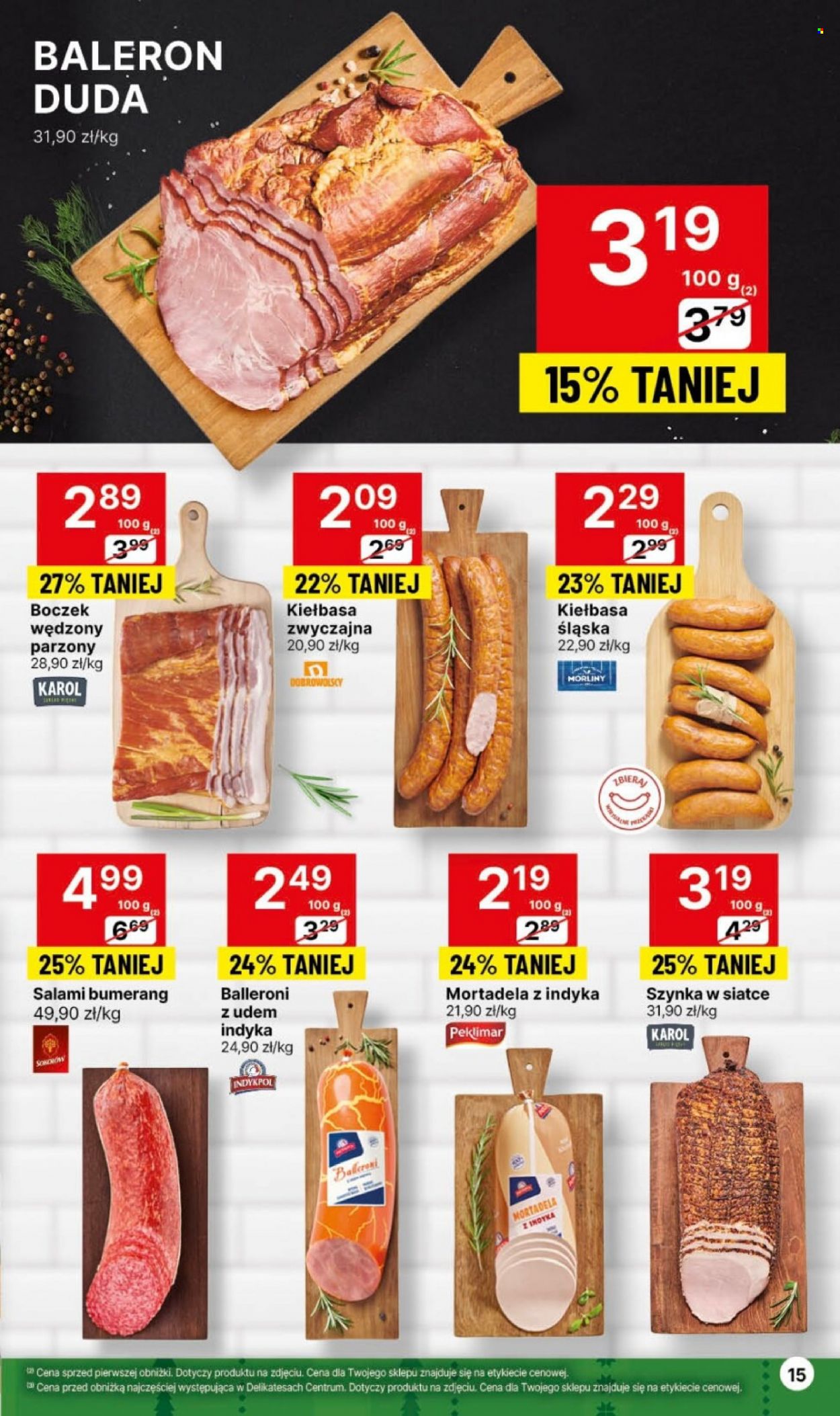 Gazetka Delikatesy Centrum - 7.12.2023 - 13.12.2023. Strona 15