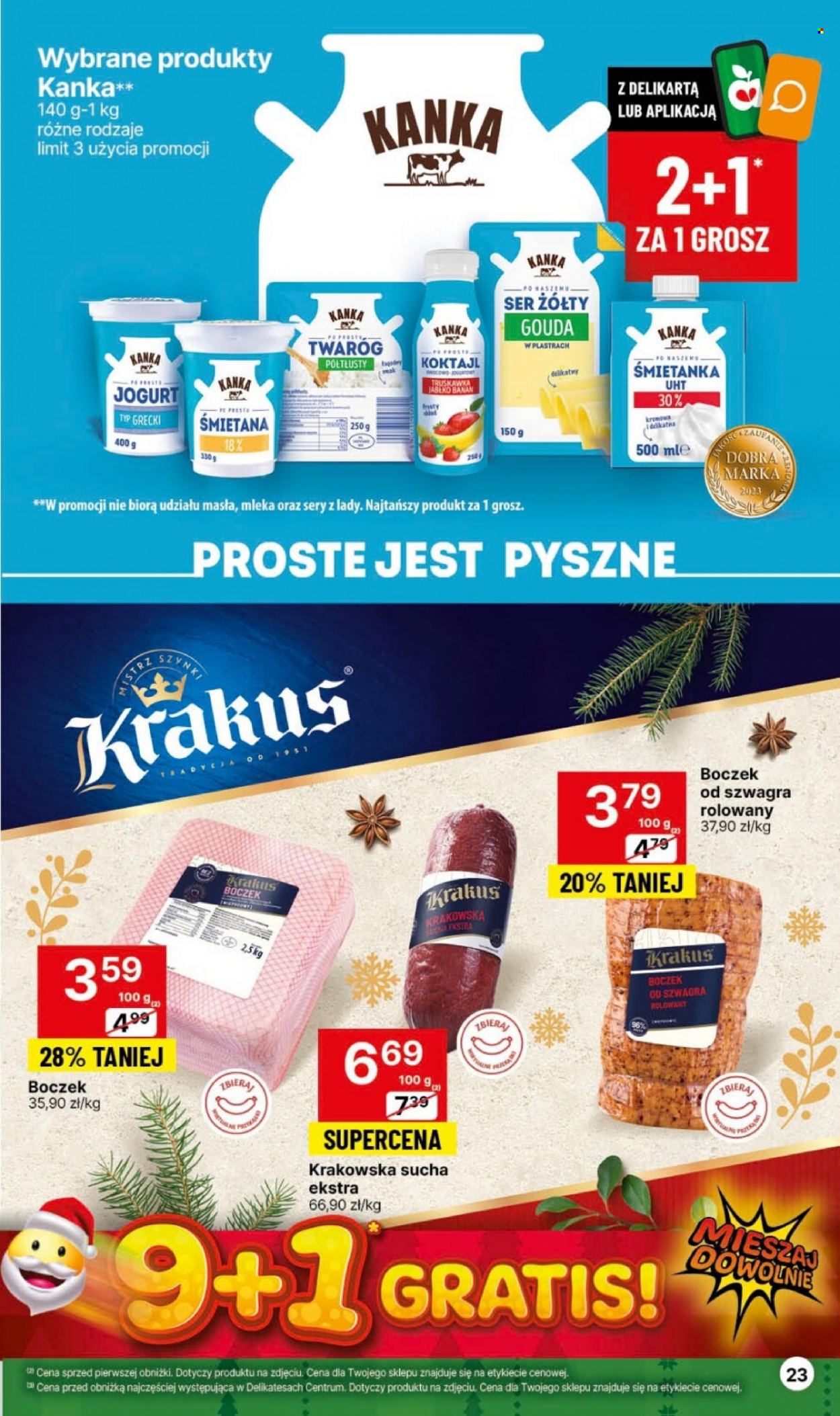Gazetka Delikatesy Centrum - 7.12.2023 - 13.12.2023. Strona 23