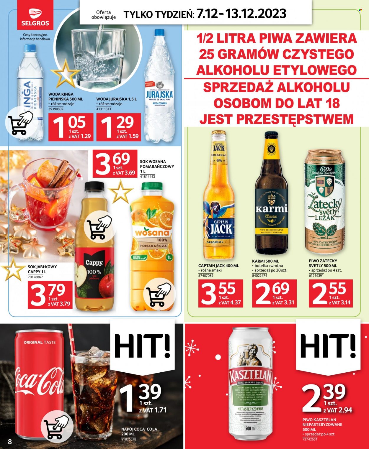 Gazetka Selgros - 7.12.2023 - 13.12.2023. Strona 8