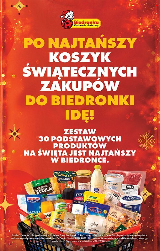 Gazetka Biedronka - 7.12.2023 - 13.12.2023. Strona 2