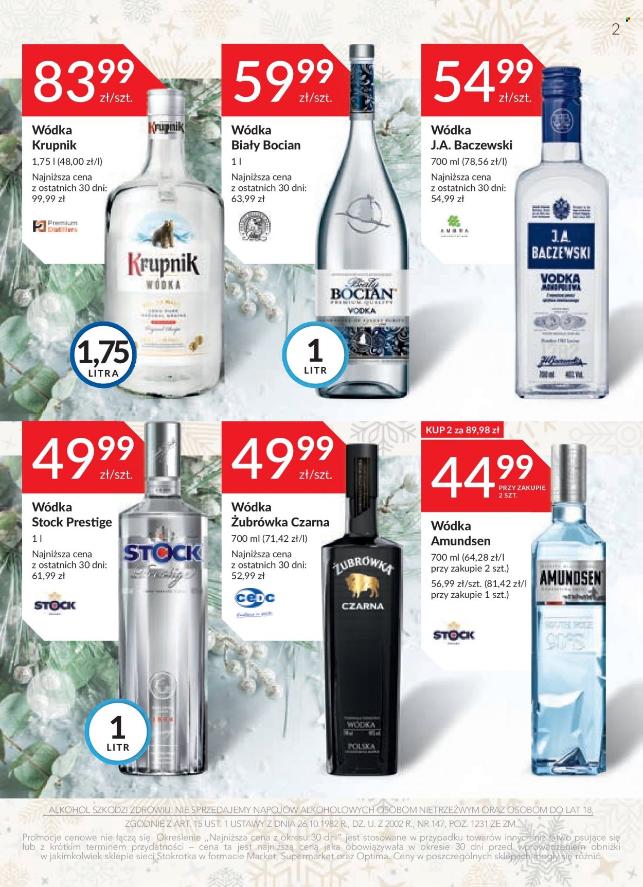 Gazetka Stokrotka Supermarket - 7.12.2023 - 3.01.2024. Strona 2