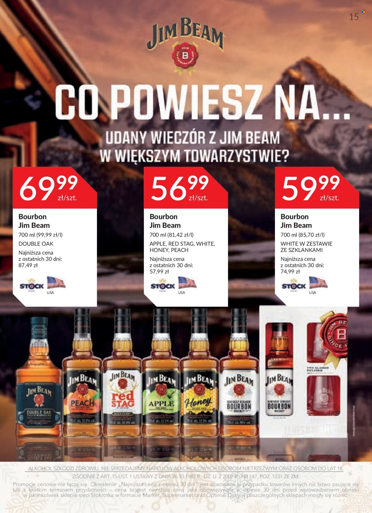 Gazetka Stokrotka Supermarket - 7.12.2023 - 3.01.2024. Strona 15