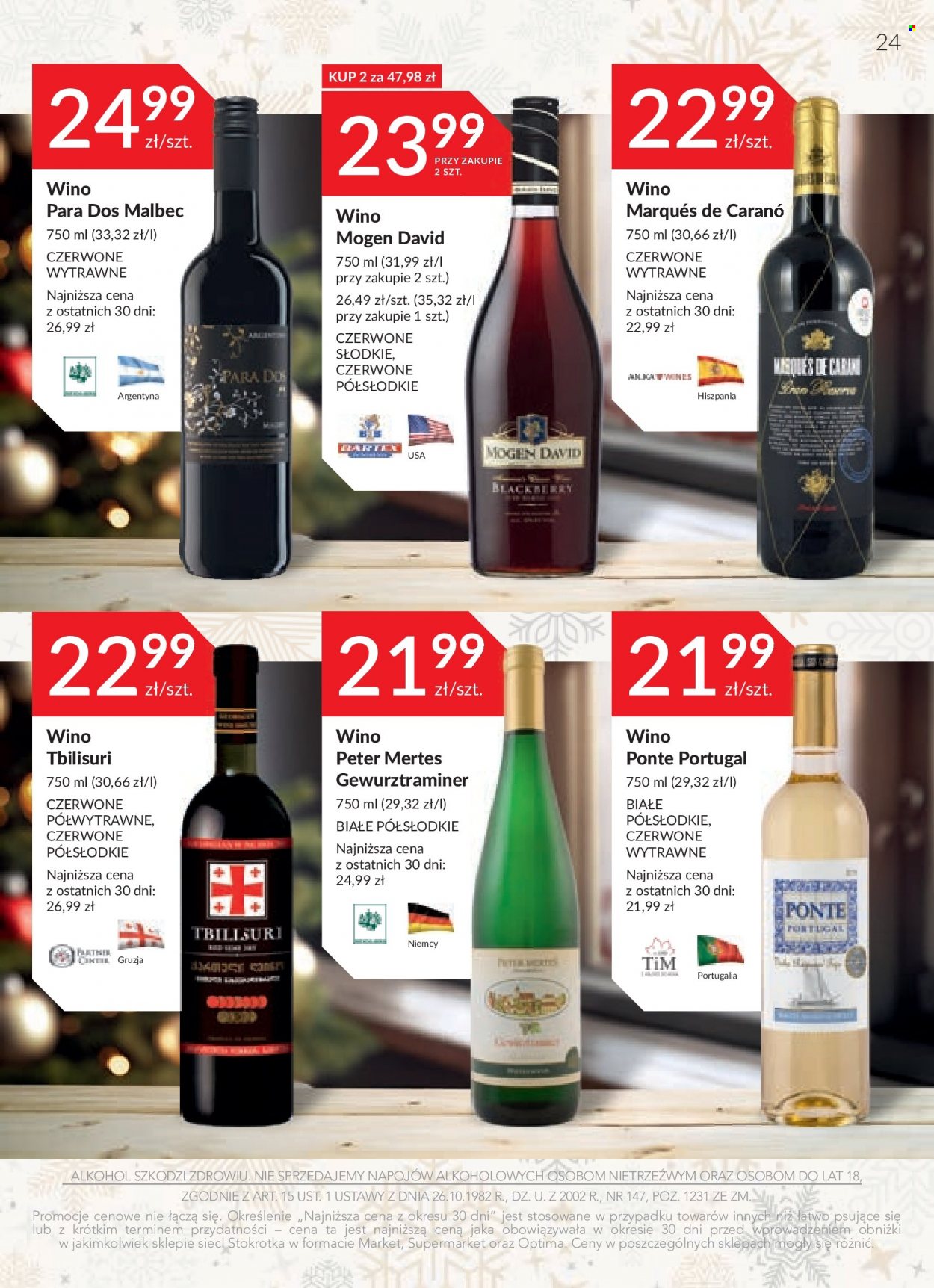 Gazetka Stokrotka Supermarket - 7.12.2023 - 3.01.2024. Strona 24