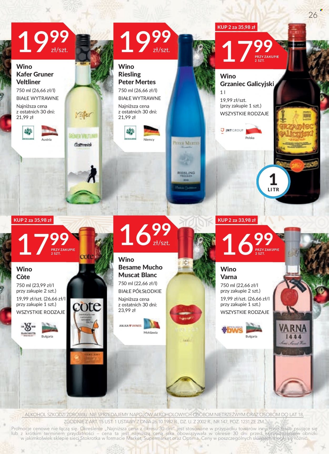 Gazetka Stokrotka Supermarket - 7.12.2023 - 3.01.2024. Strona 26