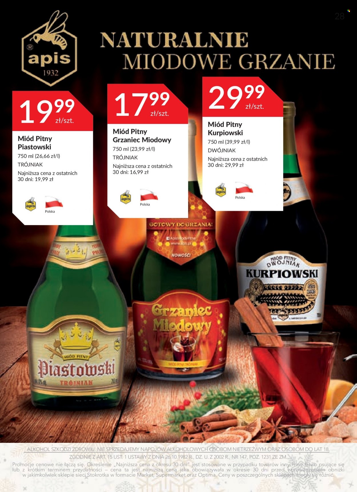 Gazetka Stokrotka Supermarket - 7.12.2023 - 3.01.2024. Strona 28