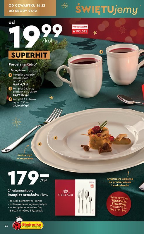 Gazetka Biedronka - 11.12.2023 - 27.12.2023. Strona 24