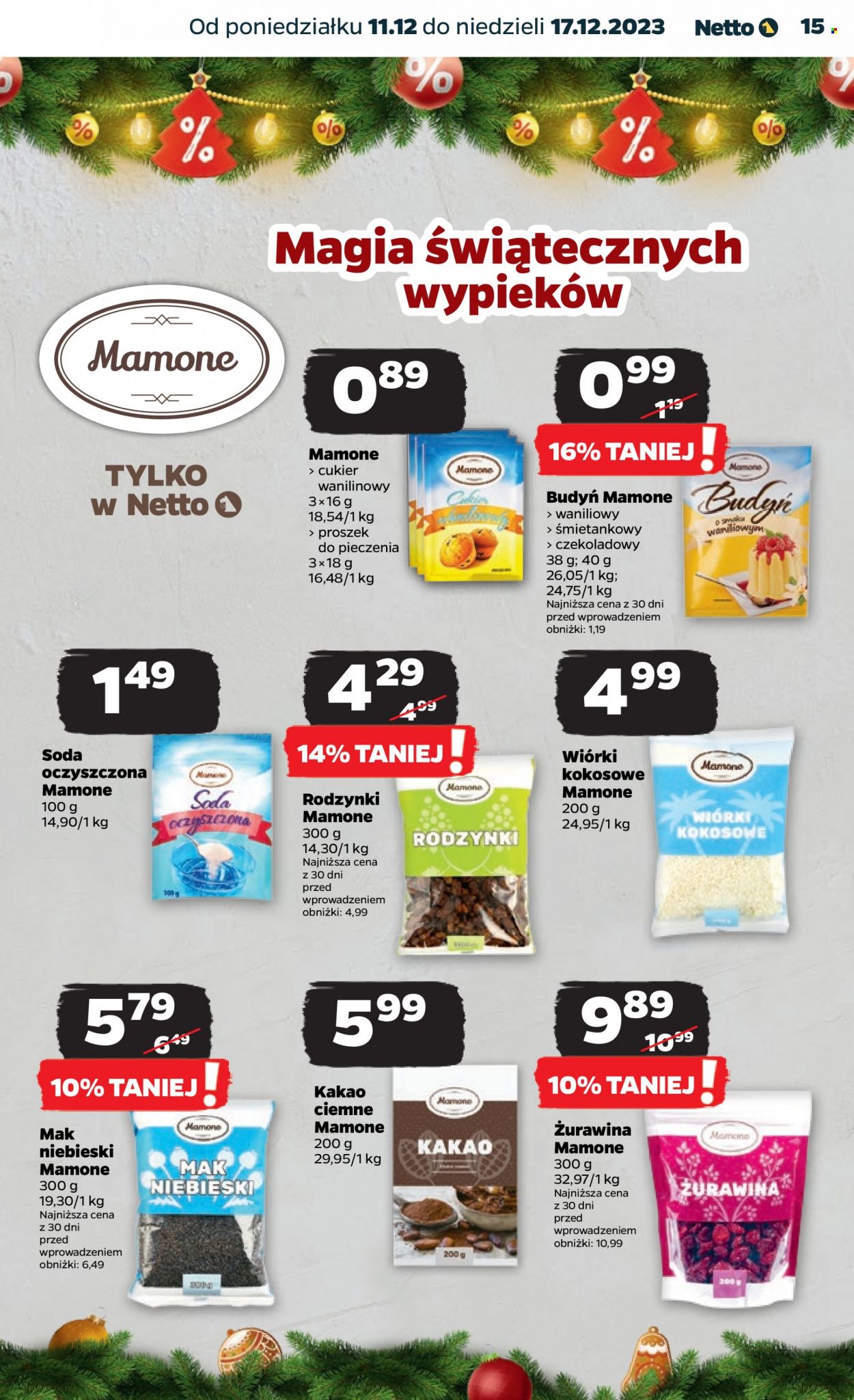 Gazetka Netto - 11.12.2023 - 17.12.2023. Strona 15