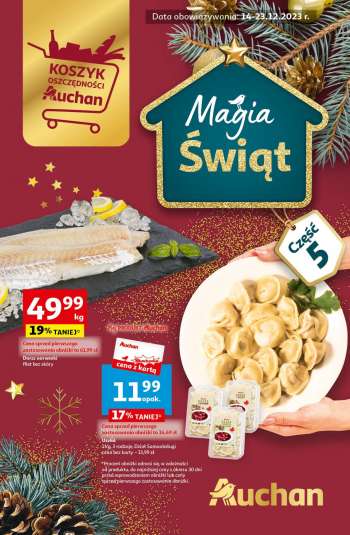 Gazetka Auchan - 14.12.2023 - 23.12.2023.