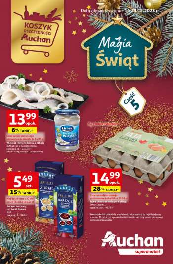 Gazetka Auchan - 14.12.2023 - 23.12.2023.