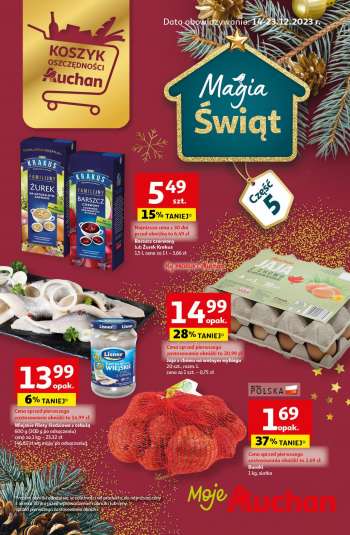 Gazetka Auchan - 14.12.2023 - 23.12.2023.