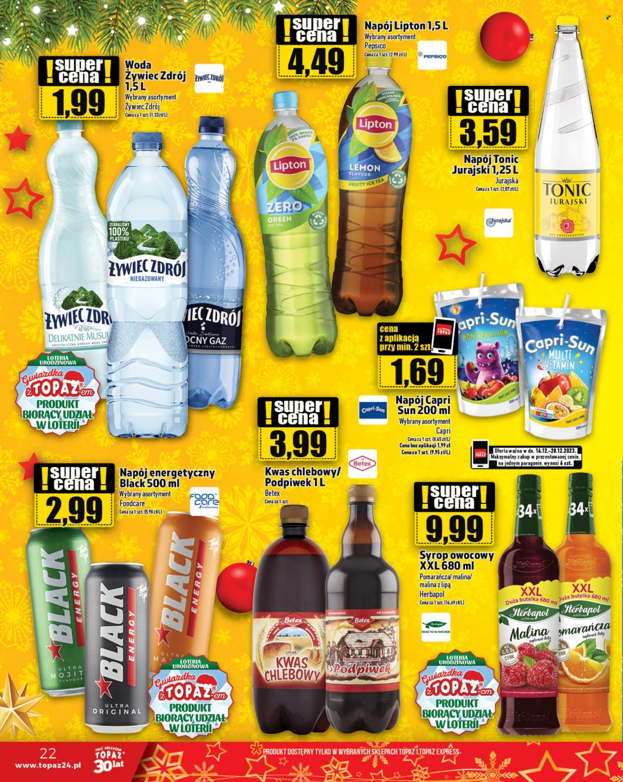 Gazetka Topaz - 14.12.2023 - 20.12.2023. Strona 22