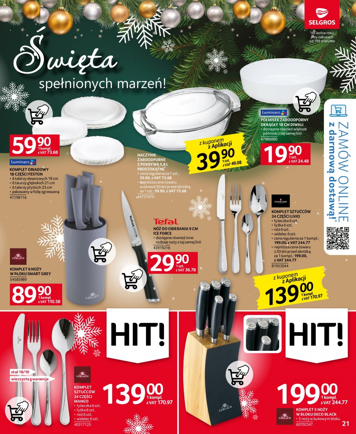 Gazetka Selgros - 14.12.2023 - 23.12.2023. Strona 21