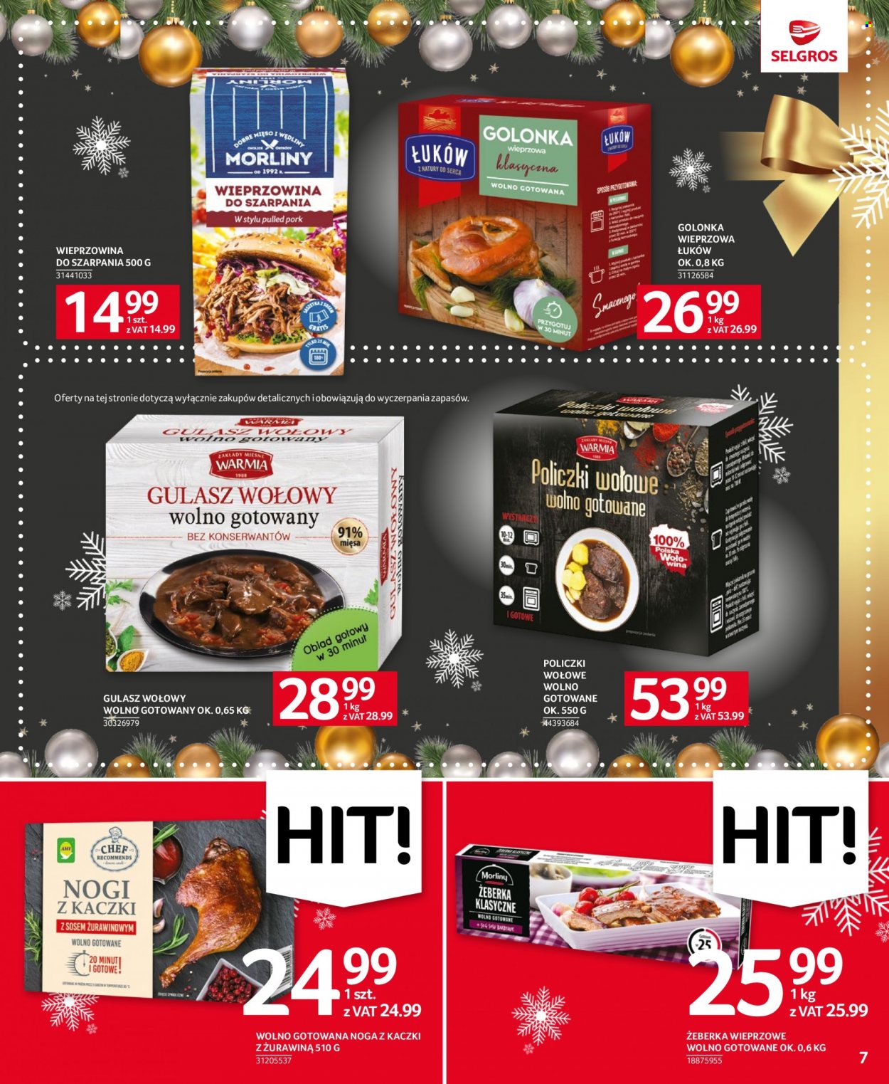 Gazetka Selgros - 14.12.2023 - 23.12.2023. Strona 7