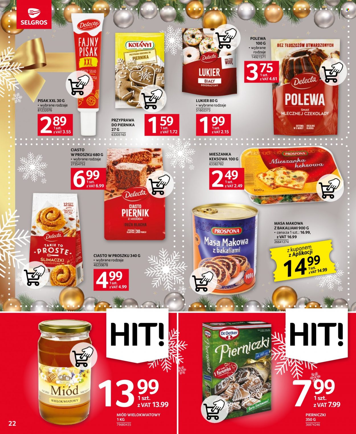 Gazetka Selgros - 14.12.2023 - 23.12.2023. Strona 22
