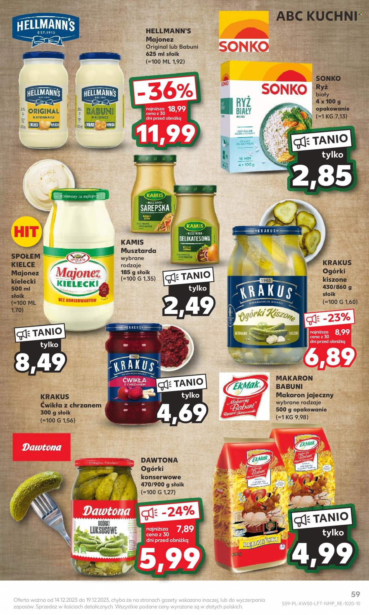 Gazetka Kaufland - 14.12.2023 - 19.12.2023. Strona 59
