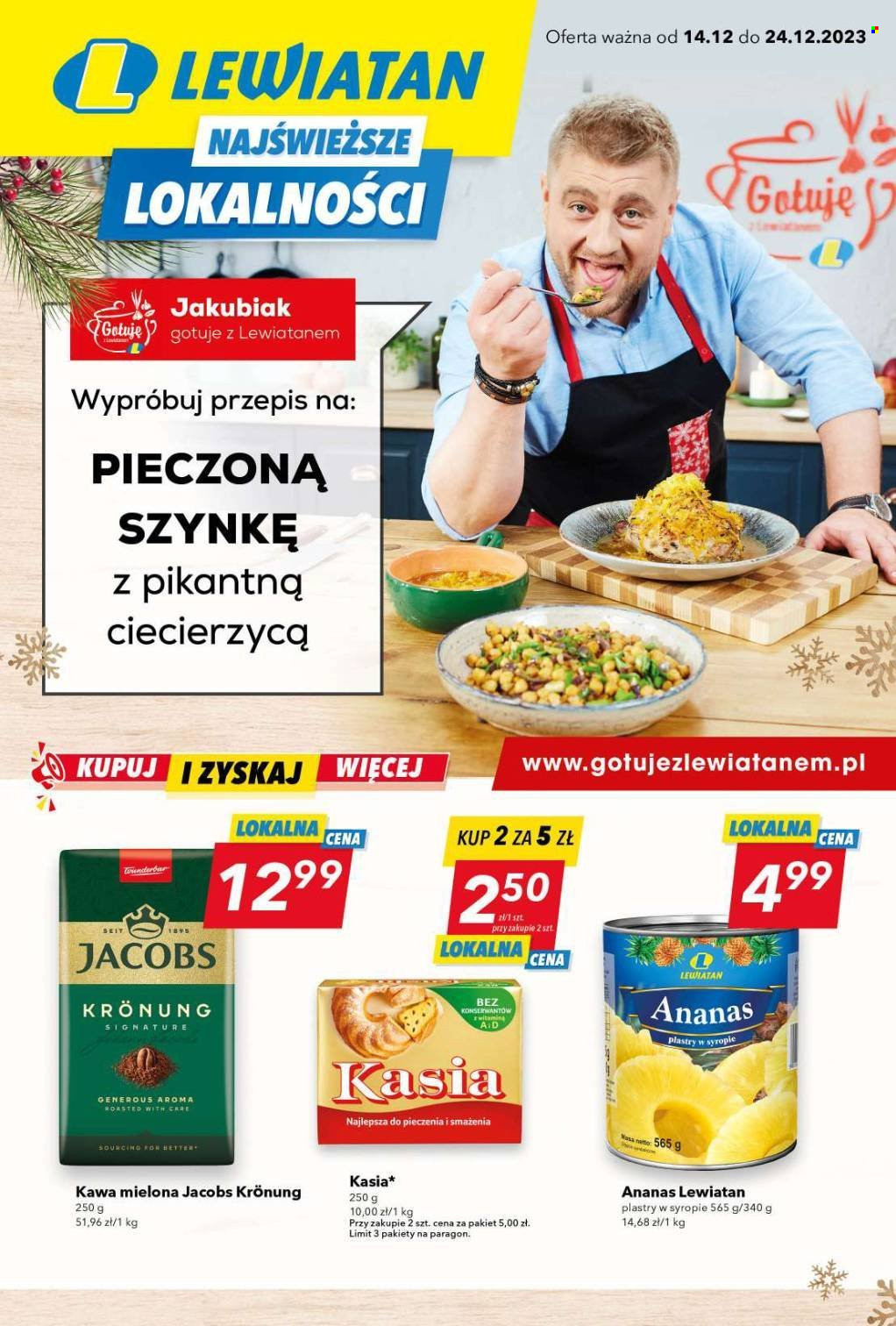 Gazetka Lewiatan - 14.12.2023 - 24.12.2023. Strona 1