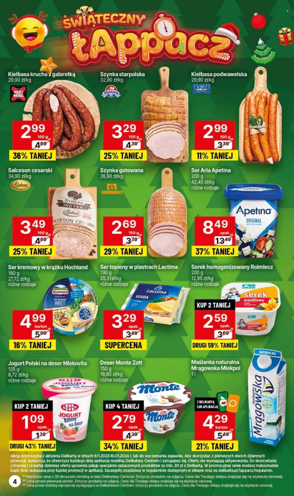 Gazetka Delikatesy Centrum - 14.12.2023 - 26.12.2023. Strona 4