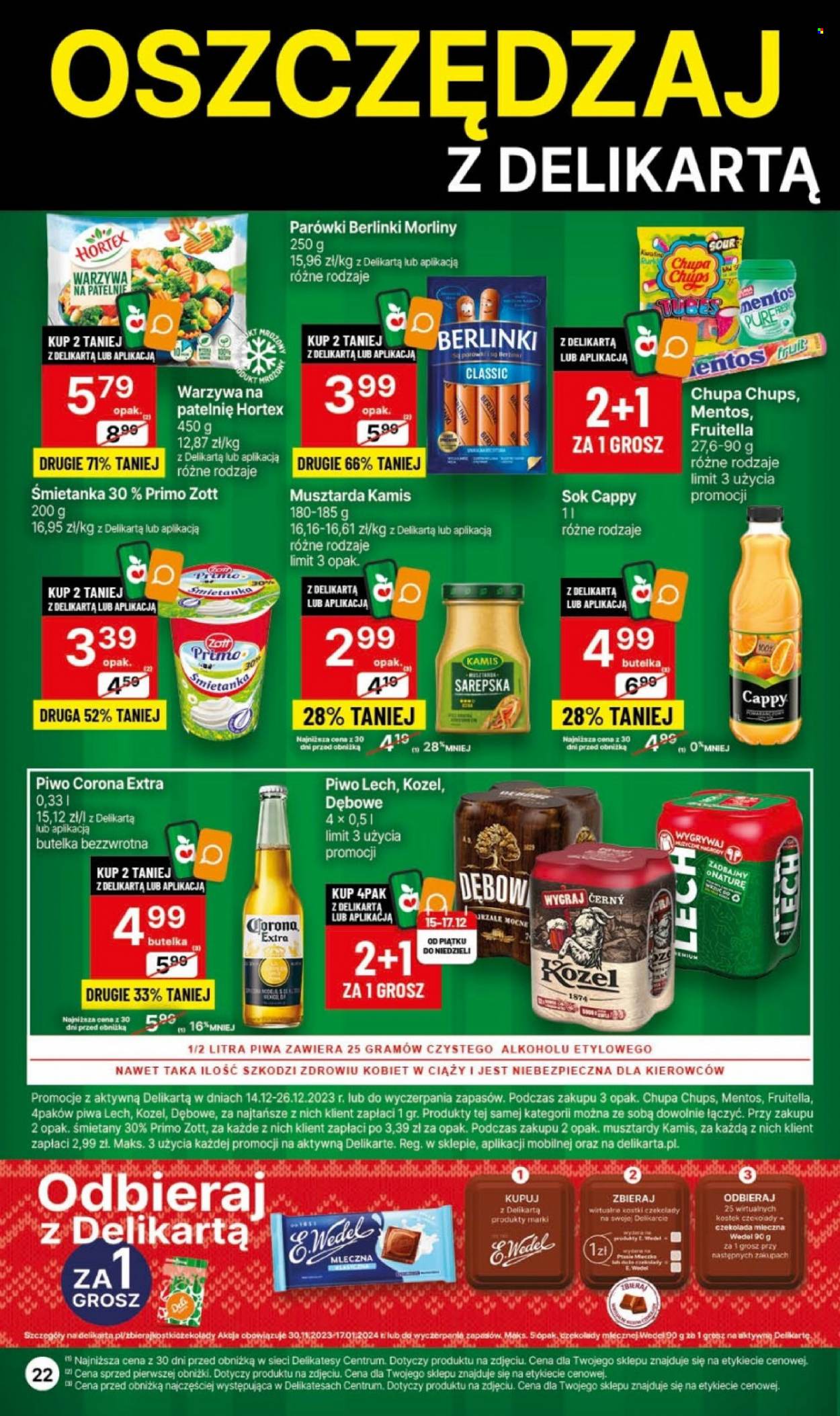 Gazetka Delikatesy Centrum - 14.12.2023 - 26.12.2023. Strona 22