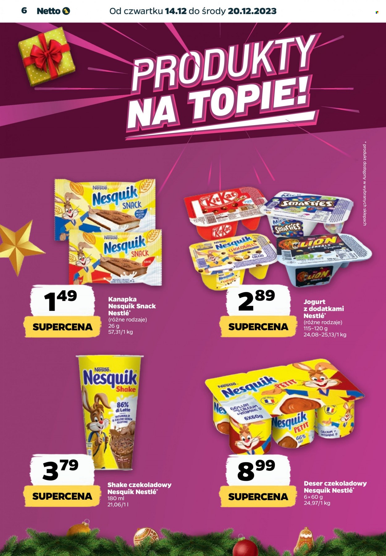 Gazetka Netto - 14.12.2023 - 20.12.2023. Strona 6