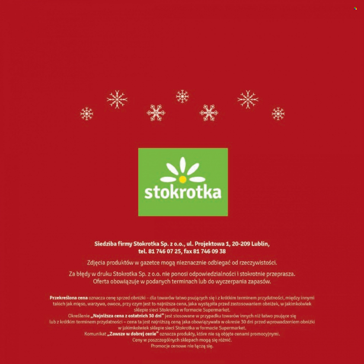 Gazetka Stokrotka Supermarket - 14.12.2023 - 27.12.2023. Strona 96
