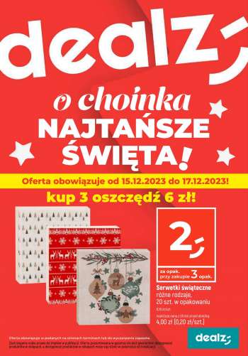 Gazetka Dealz - 14.12.2023 - 17.12.2023.
