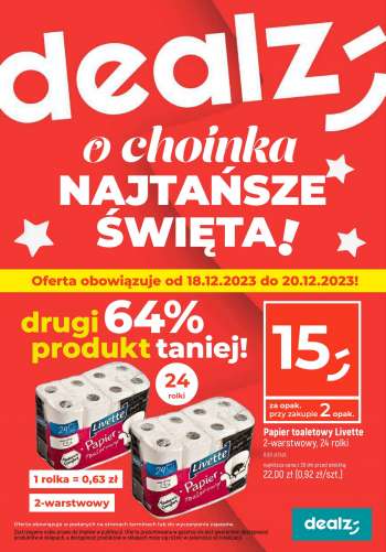 Gazetka Dealz - 18.12.2023 - 20.12.2023.