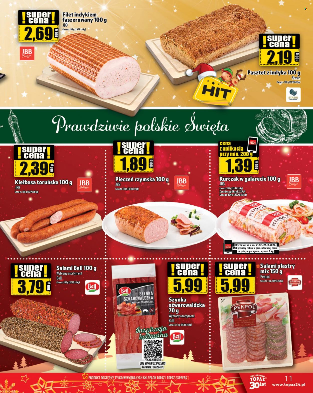 Gazetka Topaz - 21.12.2023 - 27.12.2023. Strona 11