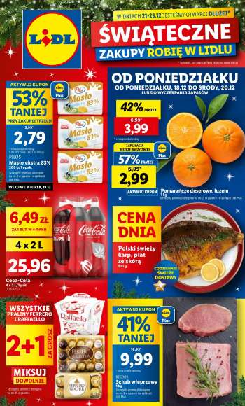 Gazetka Lidl - 18.12.2023 - 20.12.2023.