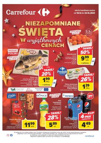 Gazetka Carrefour - 18.12.2023 - 23.12.2023.