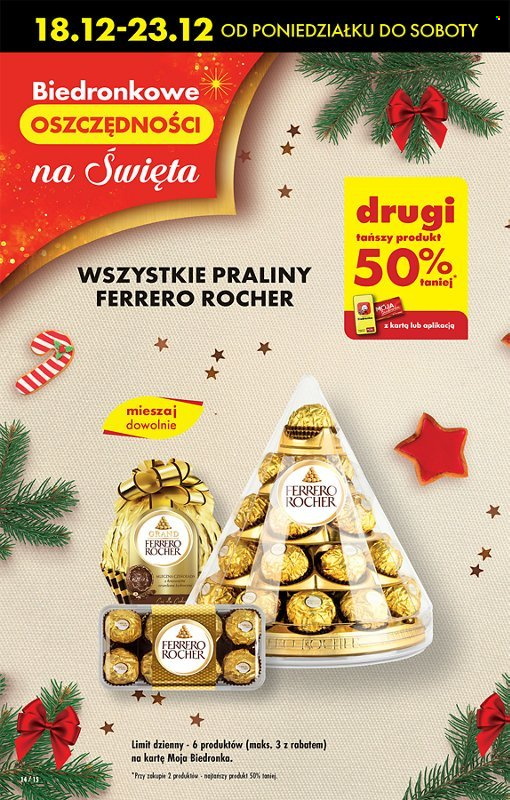 Gazetka Biedronka - 18.12.2023 - 23.12.2023. Strona 14