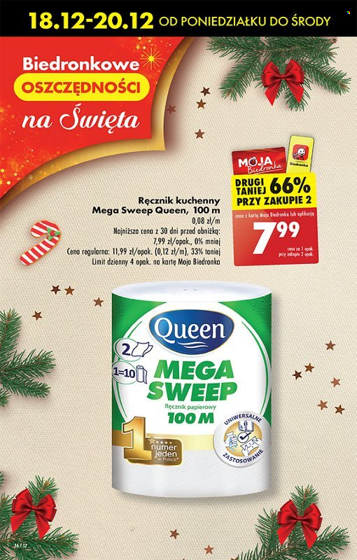 Gazetka Biedronka - 18.12.2023 - 23.12.2023. Strona 16