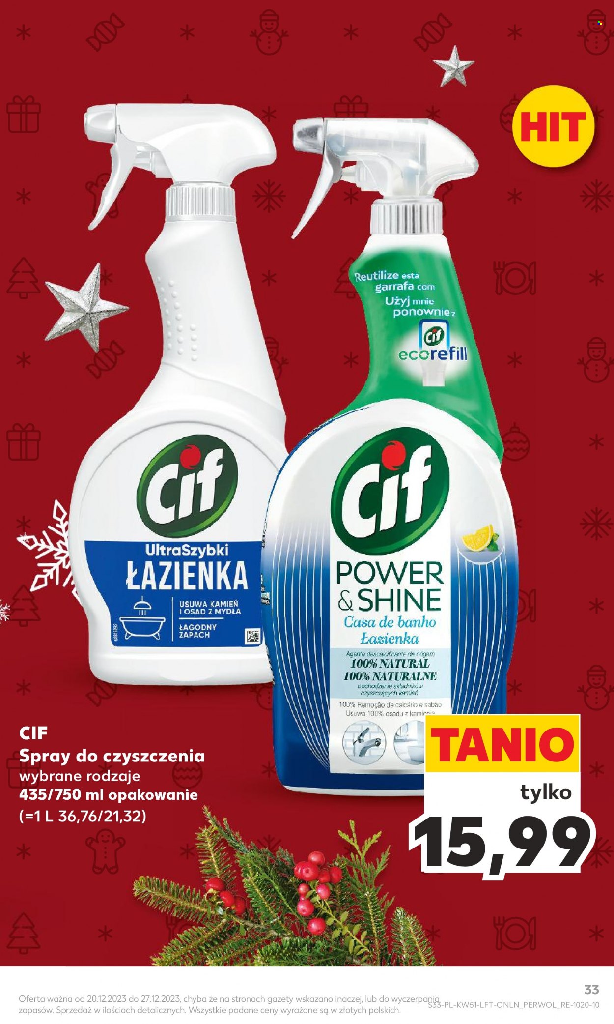 Gazetka Kaufland - 20.12.2023 - 27.12.2023. Strona 33