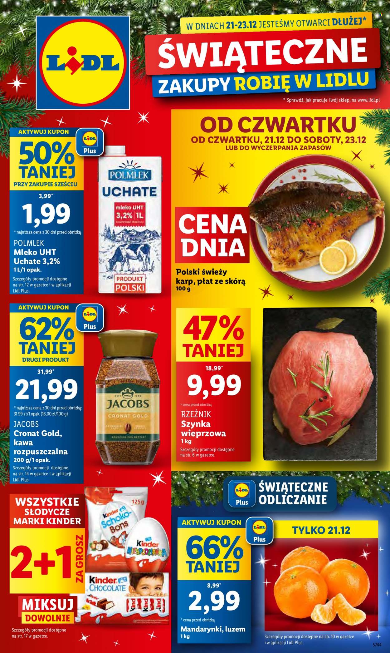 Gazetka Lidl - 21.12.2023 - 23.12.2023. Strona 1