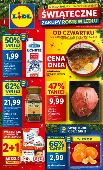 Gazetka Lidl - 21.12.2023 - 23.12.2023.