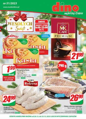 Gazetka Dino - 20.12.2023 - 23.12.2023.