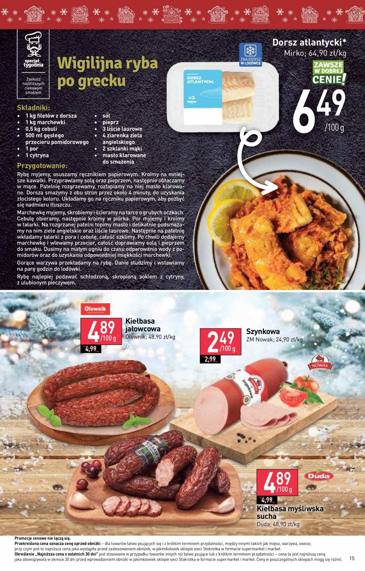 Gazetka Stokrotka Supermarket - 20.12.2023 - 27.12.2023. Strona 15