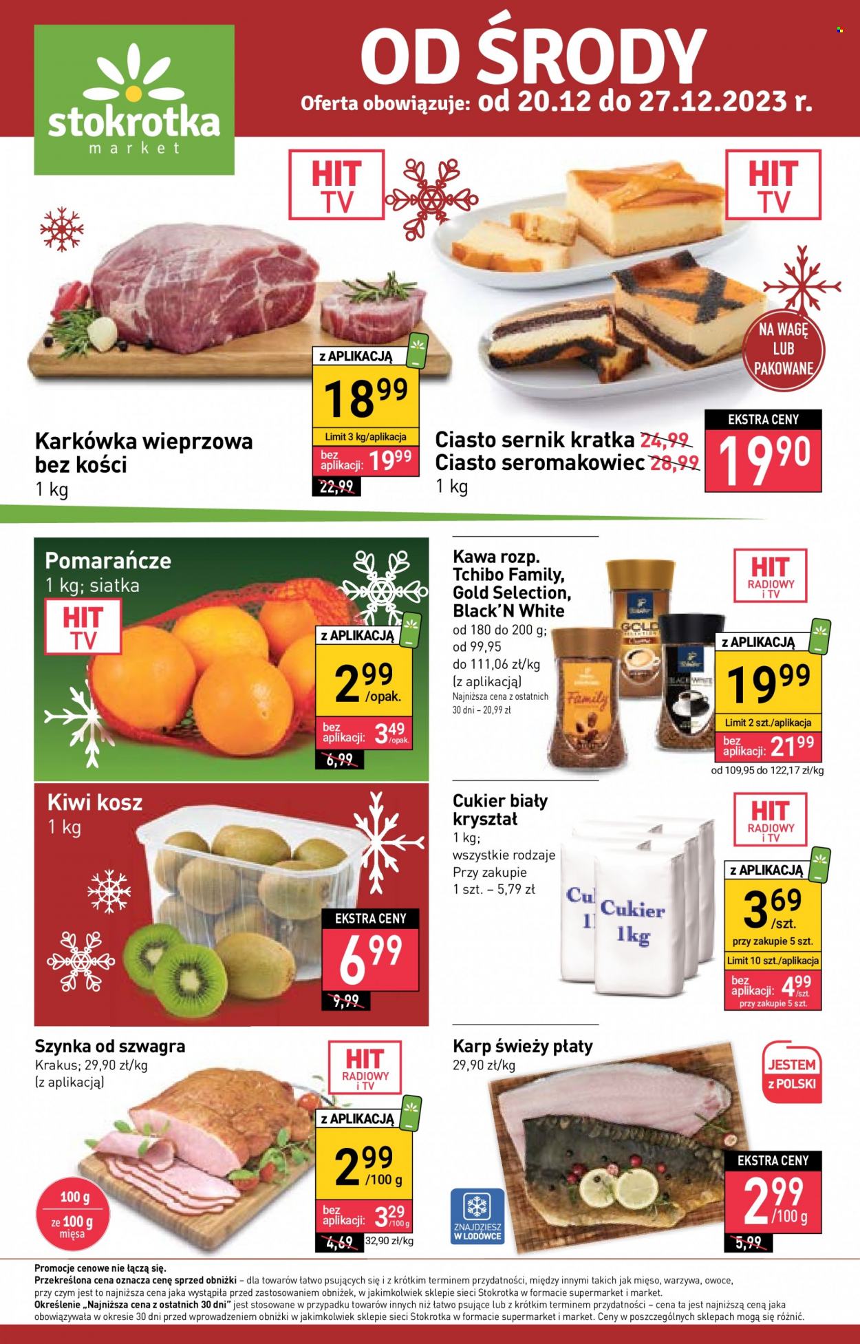 Gazetka Stokrotka Market - 20.12.2023 - 27.12.2023. Strona 1