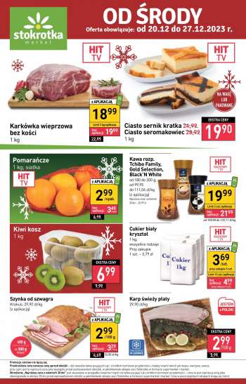 Gazetka Stokrotka Market - 20.12.2023 - 27.12.2023.