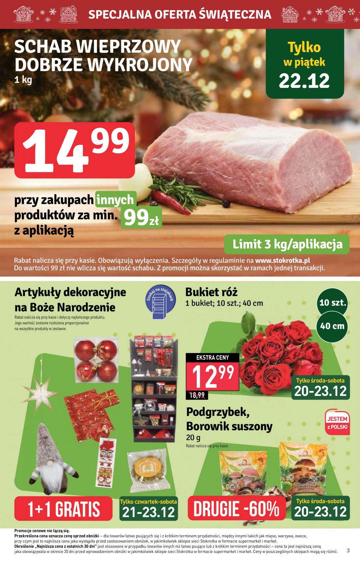 Gazetka Stokrotka Market - 20.12.2023 - 27.12.2023. Strona 3