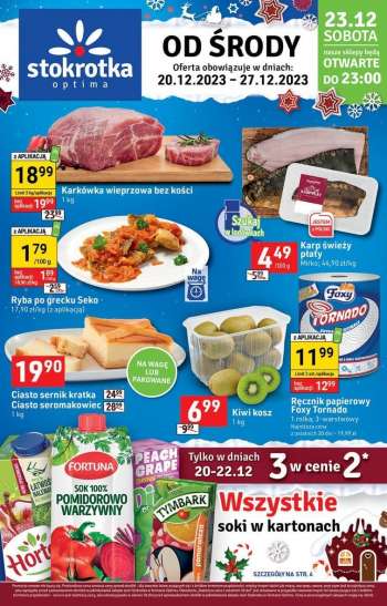 Gazetka Stokrotka Optima - 20.12.2023 - 27.12.2023.