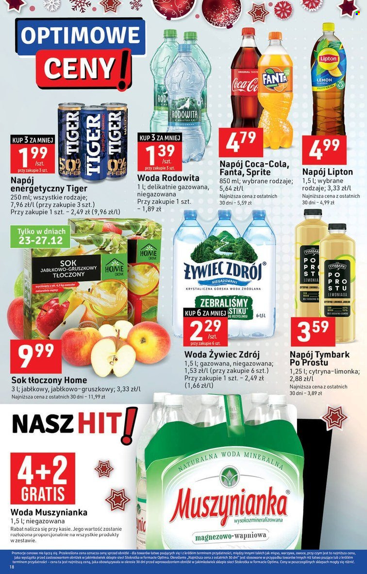 Gazetka Stokrotka Optima - 20.12.2023 - 27.12.2023. Strona 18