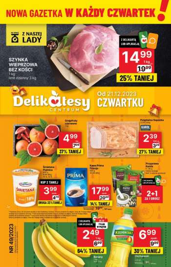 Gazetka Delikatesy Centrum - 21.12.2023 - 24.12.2023.